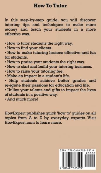 How To Tutor: Your Step By Step Guide To Tutoring