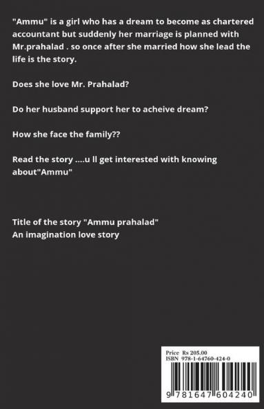 Ammu prahalad : A love between husband and wife