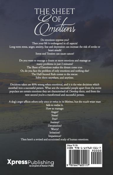 The Sheet of Emotions : The 2-minute rule to manage Emotions