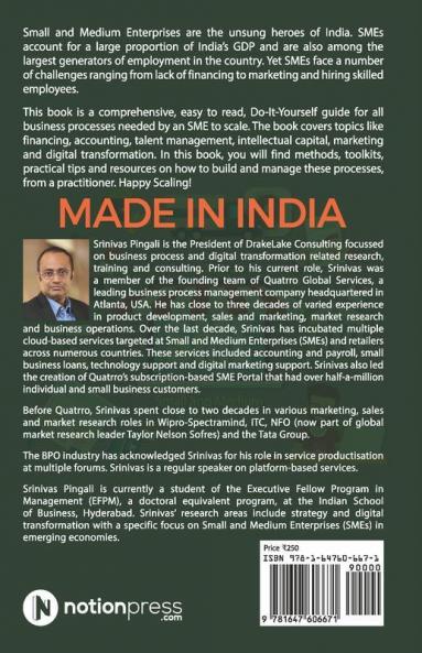 Made In India : A Business Process Playbook For Small And Medium Enterprises