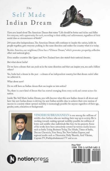 The Self Made Indian Dream : The Entrepreneurial Awakening