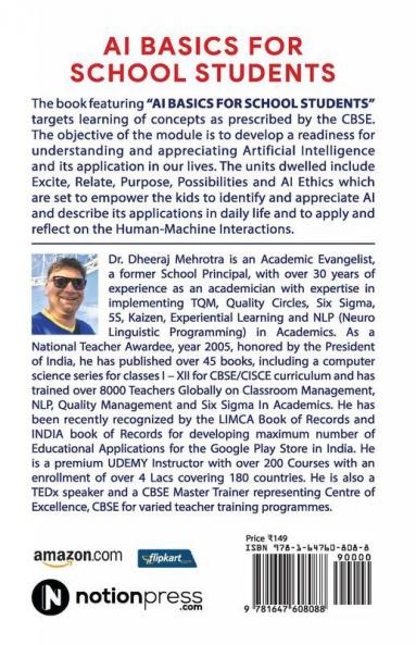 Ai Basics For School Students: As Per The Cbse Inspire Module For Artificial Intelligence