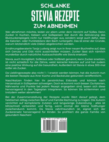 Schlanke Stevia Rezepte zum Abnehmen
