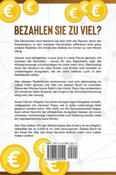 „Bezahlen Sie zu viel?“: Geld-Experte zeigt: Mit diesen neuen Methoden sparen Sie jedes Jahr bis zu 4.420 € im Haushalt - ohne Verzicht auf Luxus (German Edition)