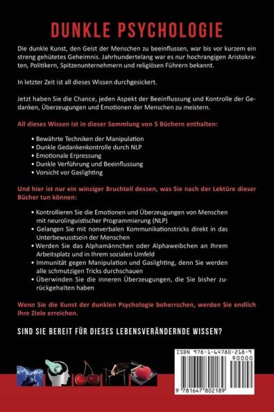 Dunkle Psychologie - Das große 5 in 1 Buch