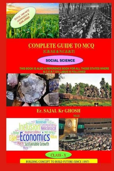 A COMPLETE GUIDE TO M.C.Q -[SOCIAL SCIENCE] : CLASS 10 (C.B.S.E & N.C.E.R.T)