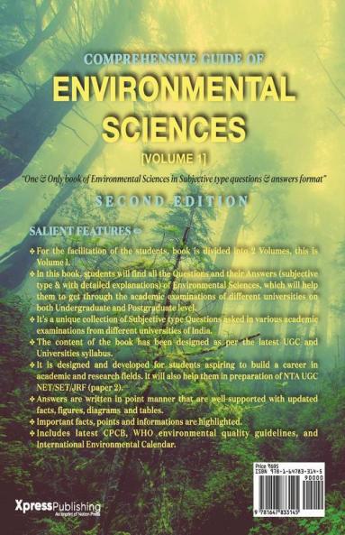 ENVIRONMENTAL SCIENCES : COMPLETE QUESTIONS AND ANSWERS