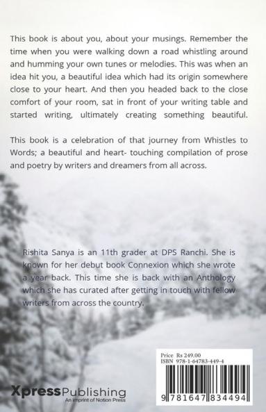 Whistles & Words : An Anthology