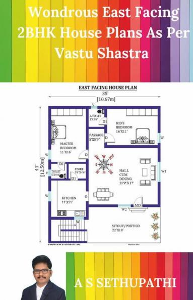 Wondrous East Facing 2Bhk House Plans As Per Vastu Shastra