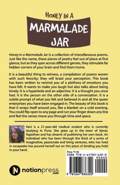 Honey in a Marmalade Jar