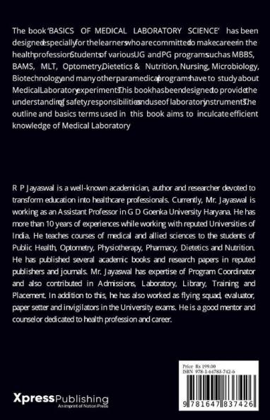 Basics Of Medical Laboratory Science For Mlt Mbbs Bams Optometry Dietetics & Nutrition Nursing Microbiology Biotechnology Pharmacy Cvt For ... Microbiology Biotechnology Pharmacy Cvt