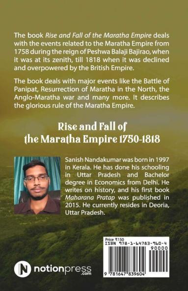 Rise And Fall Of The Maratha Empire 1750-1818
