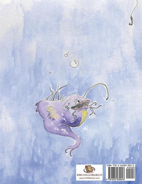 安娜貝爾琵琶魚兒童插畫書: Annabelle the Angler Fish (Bilingual Edition in English and Chinese)