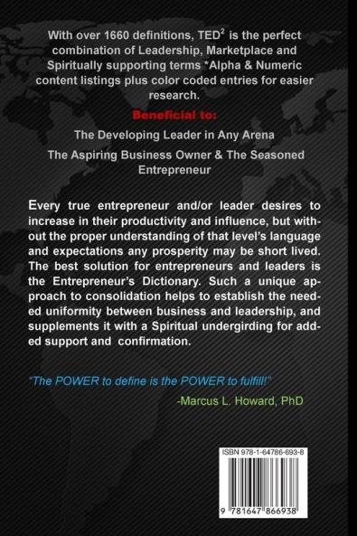 The Entrepreneur's Dictionary2: T.E.D.2