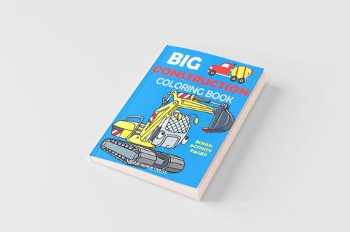 Big Construction Coloring Book