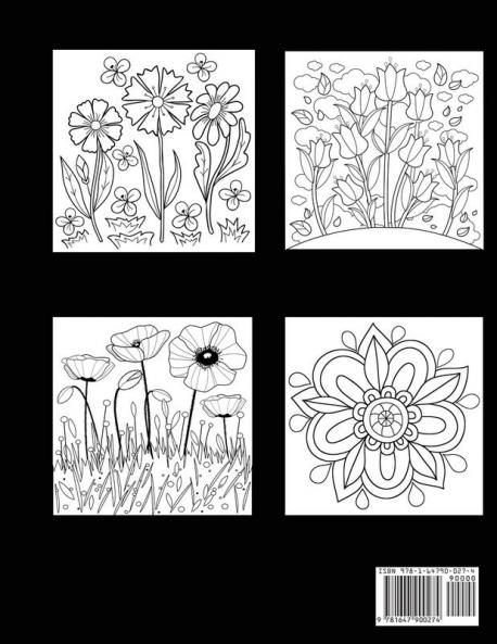 Large Print Coloring Book