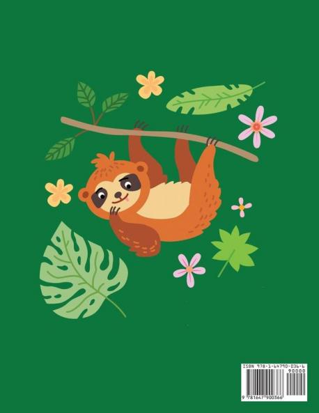 Sloth Coloring Book