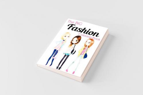 The Big Fashion Coloring Book