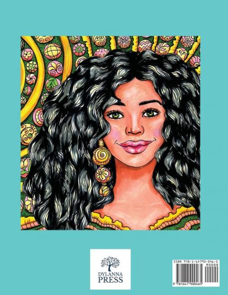 Beautiful Black Women Coloring Book