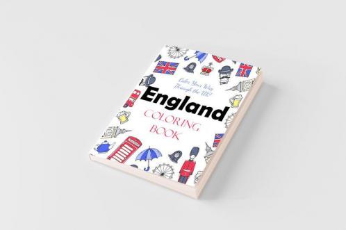 England Coloring Book