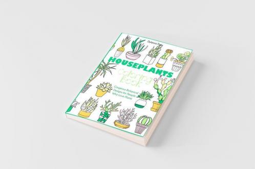 Houseplants Coloring Book