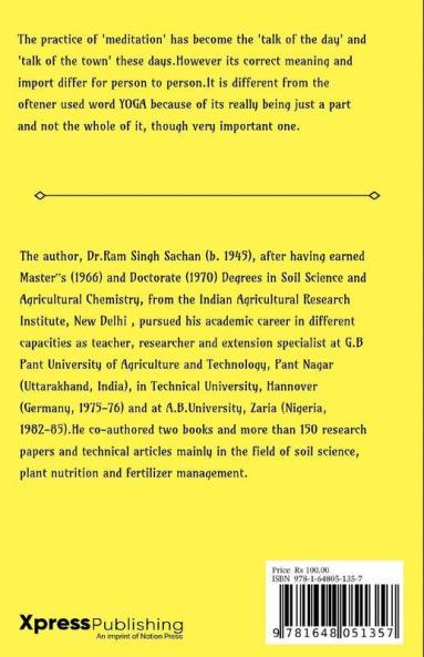 The Science Of Meditation (Revised Edition)