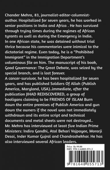 PAKISTAN’S NEW JIHAD - VI