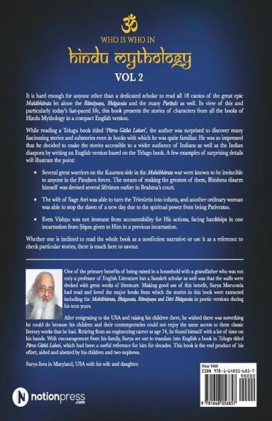 Who Is Who Of Hindu Mythology - Vol 2 : A Comprehensive Collection Of Stories From The Purāṇas