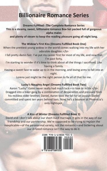 Billionaire Romance Series: Dreams Fulfilled (1-3)