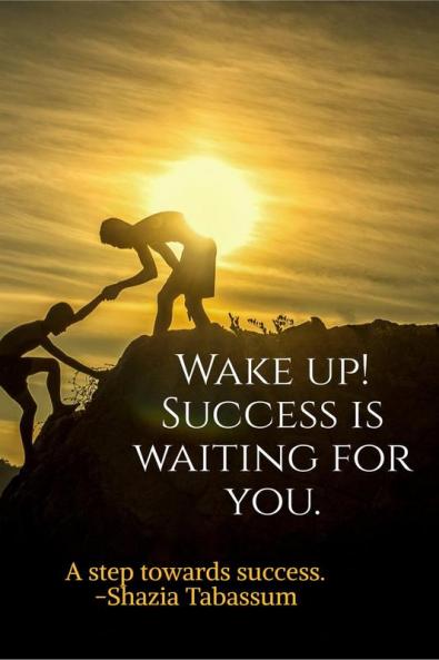 WAKE UP! SUCCESS IS WAITING FOR YOU (B&amp;W Edition) : A great resource for personality development