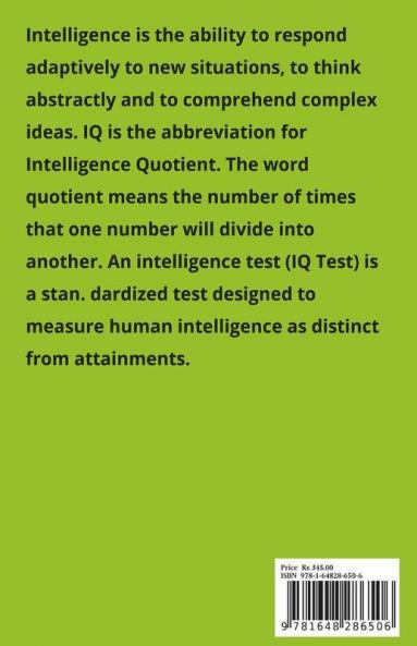 Test Your Iq: 10 Sets Of Iq Based Papers With Solutions To Test The Iq Of The Students
