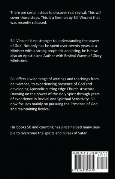 Steps to Revival