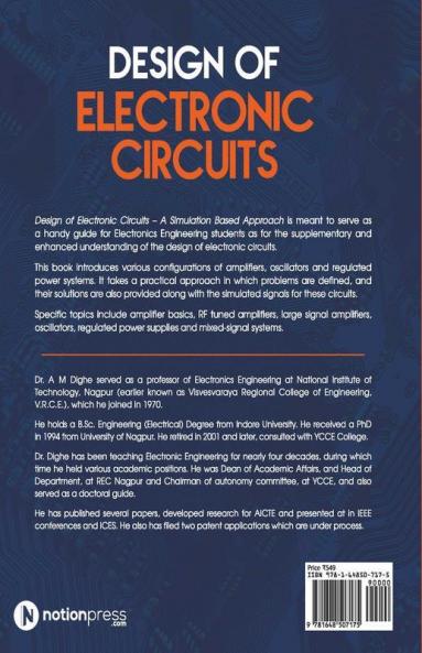 Design Of Electronic Circuits : A Simulation Based Approach