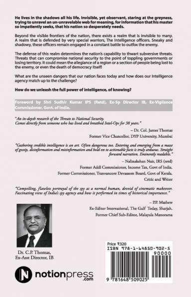 Realm Of The Fox: Indian Intelligence And The Spectre Of The Dark Enemy