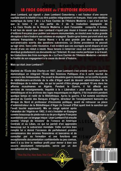 La face cachee de l'histoire moderne Tome 1