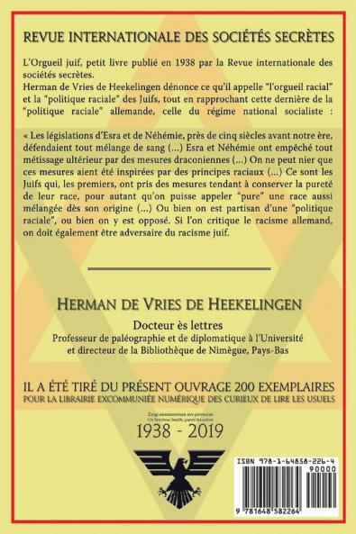 L'orgueil juif