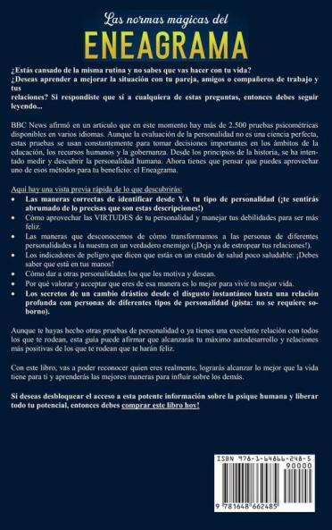 Las normas mágicas del eneagrama: Descubre tu verdadero yo tus necesidades verdaderas y las de los demás entendiendo los 9 tipos de personalidades y el poder del eneagrama