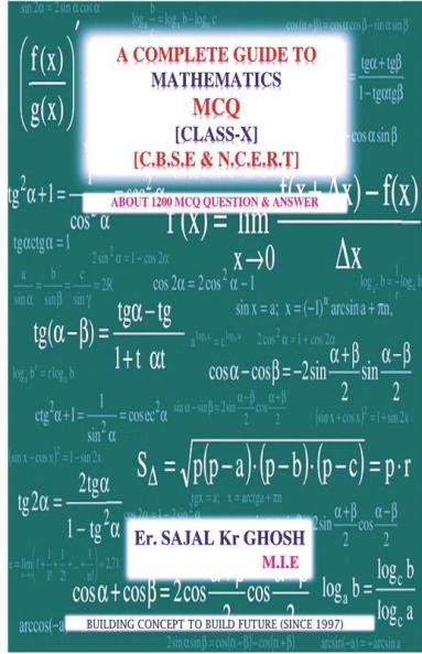 A Complete Guide To M.C.Q-Mathematics: C.B.S.E-Class 10