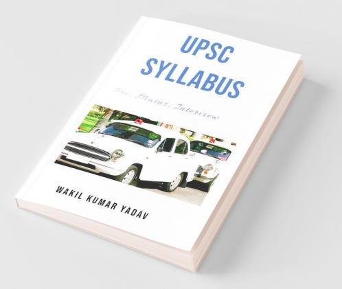 Upsc Syllabus