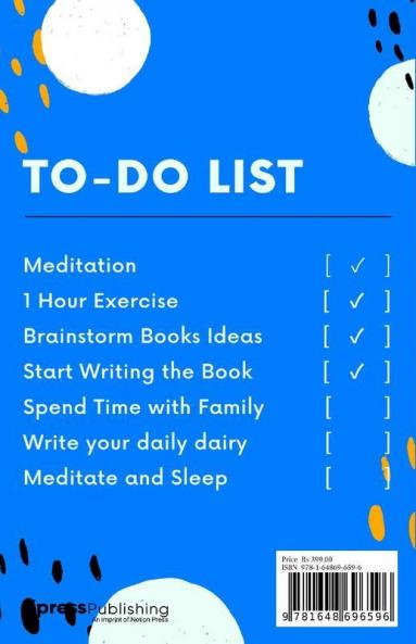 To Do List Notebook : Daily Task Notebook