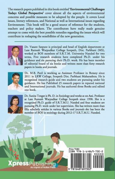 Environmental Challenges Today: Global Perspective