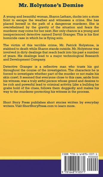 Short Story Press Presents Mr. Holystone's Demise