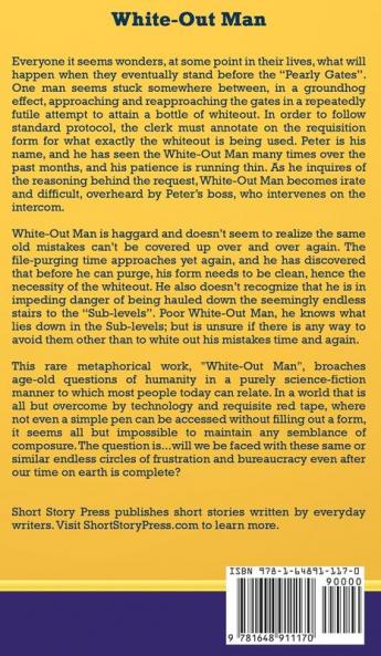 Short Story Press Presents White-Out Man