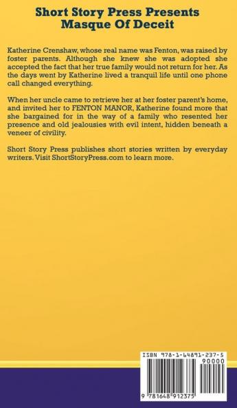 Short Story Press Presents Masque Of Deceit
