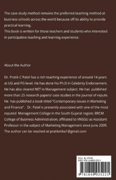 Learning Business Strategy Through Case Study