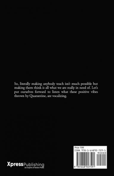 Quarantine : 20 Teachings