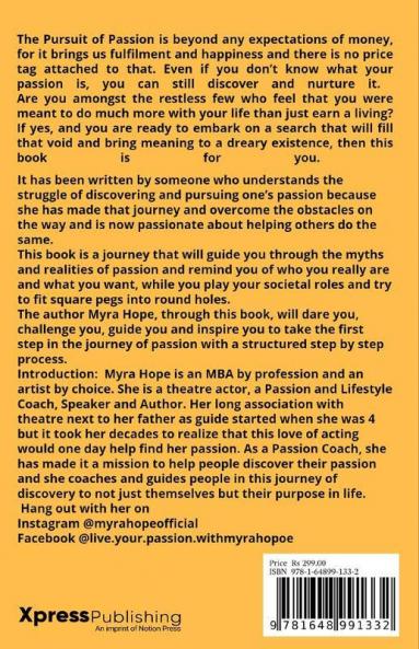 Live A Life You Can Die For: The Journey Of Passion With Purpose