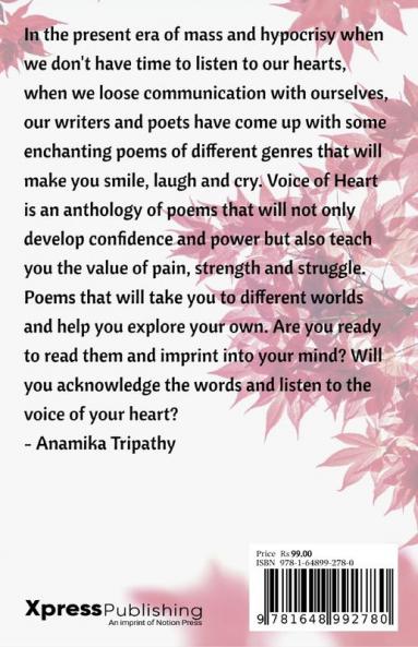 VOICE OF HEART : COLLECTION OF POEMS