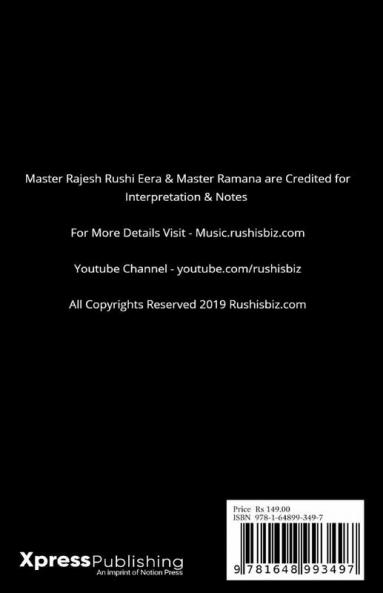 National Songs (Ver 1.0) - Western (ABCD) &amp;amp; Sargam Format: RUSHISBIZ PIANO NOTES - (Video Links+Notes+Scales+Index) - SMALL SIZE (5X8 BOOK)