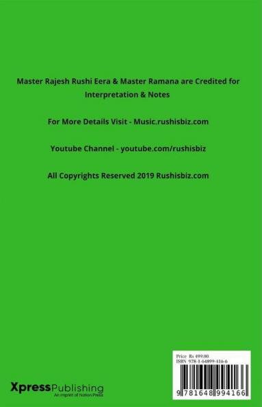 105 Hindi Songs (Ver 1.0) - Western (ABCD) Format  – VOL 1: RUSHISBIZ PIANO NOTES - (Video Links+Notes+Scales+Index) - MEDIUM SIZE (6X9 BOOK)